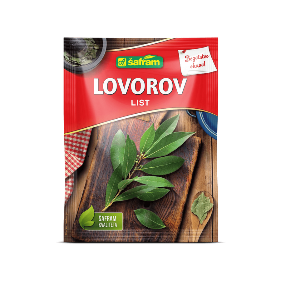 Šafram Bay leaves | Lovorov list 10g - Magaza Online
