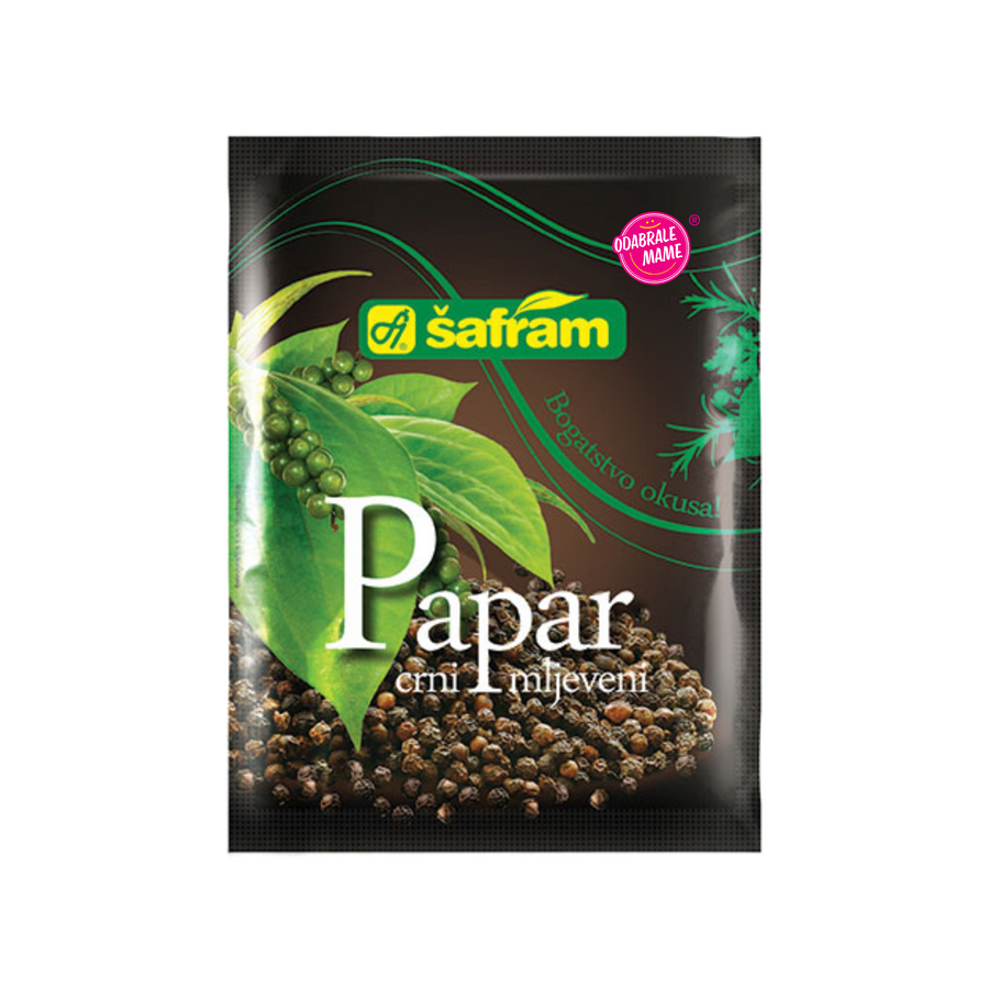 Šafram Black pepper ground | Papar crni mljeveni 50g - Magaza Online