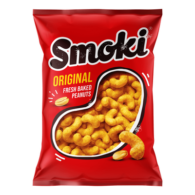Štark Smoki puffed snack with peanuts | Smoki flips sa kikirikijem 150g