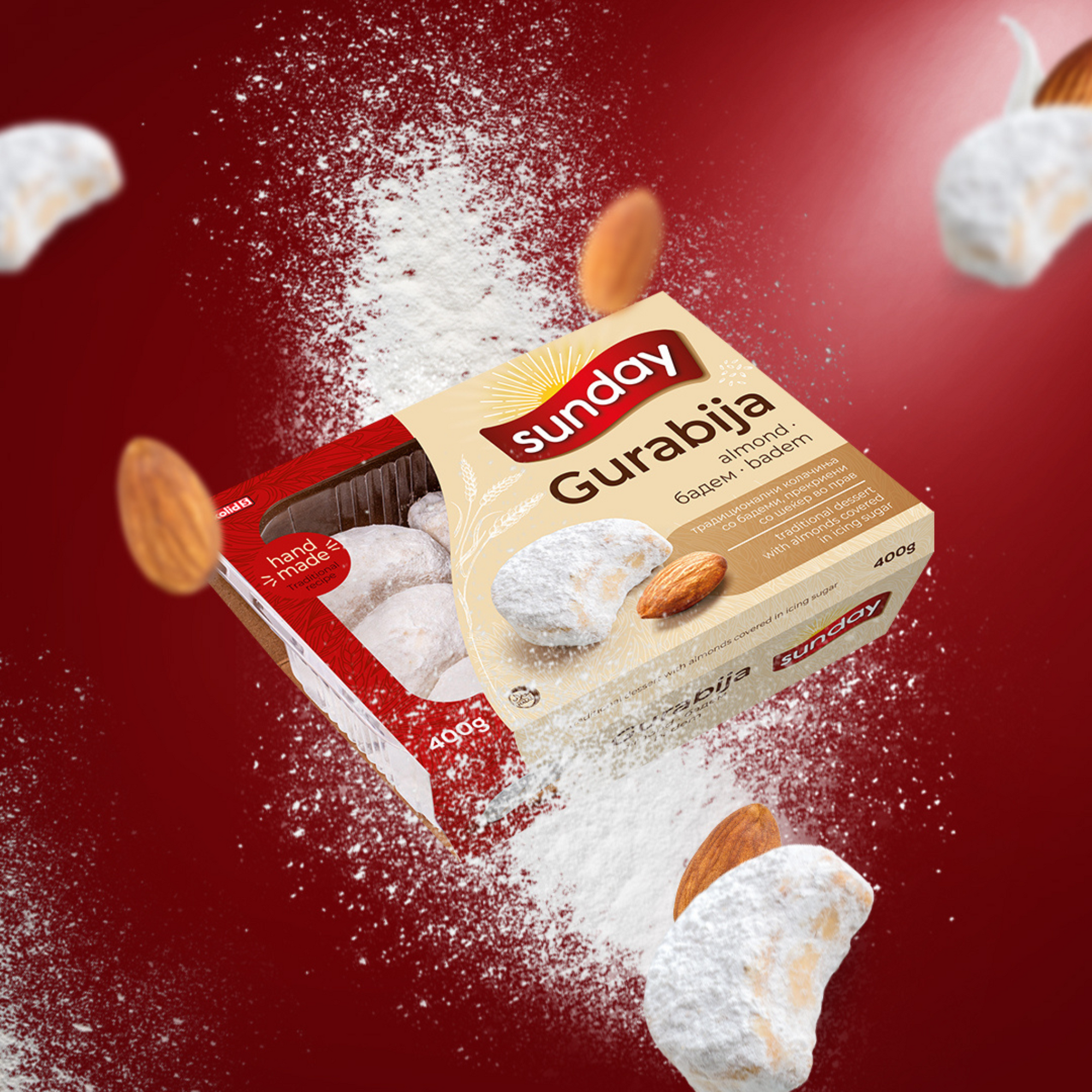 Sunday Gurabija with almonds | Gurabija s bademom 400g
