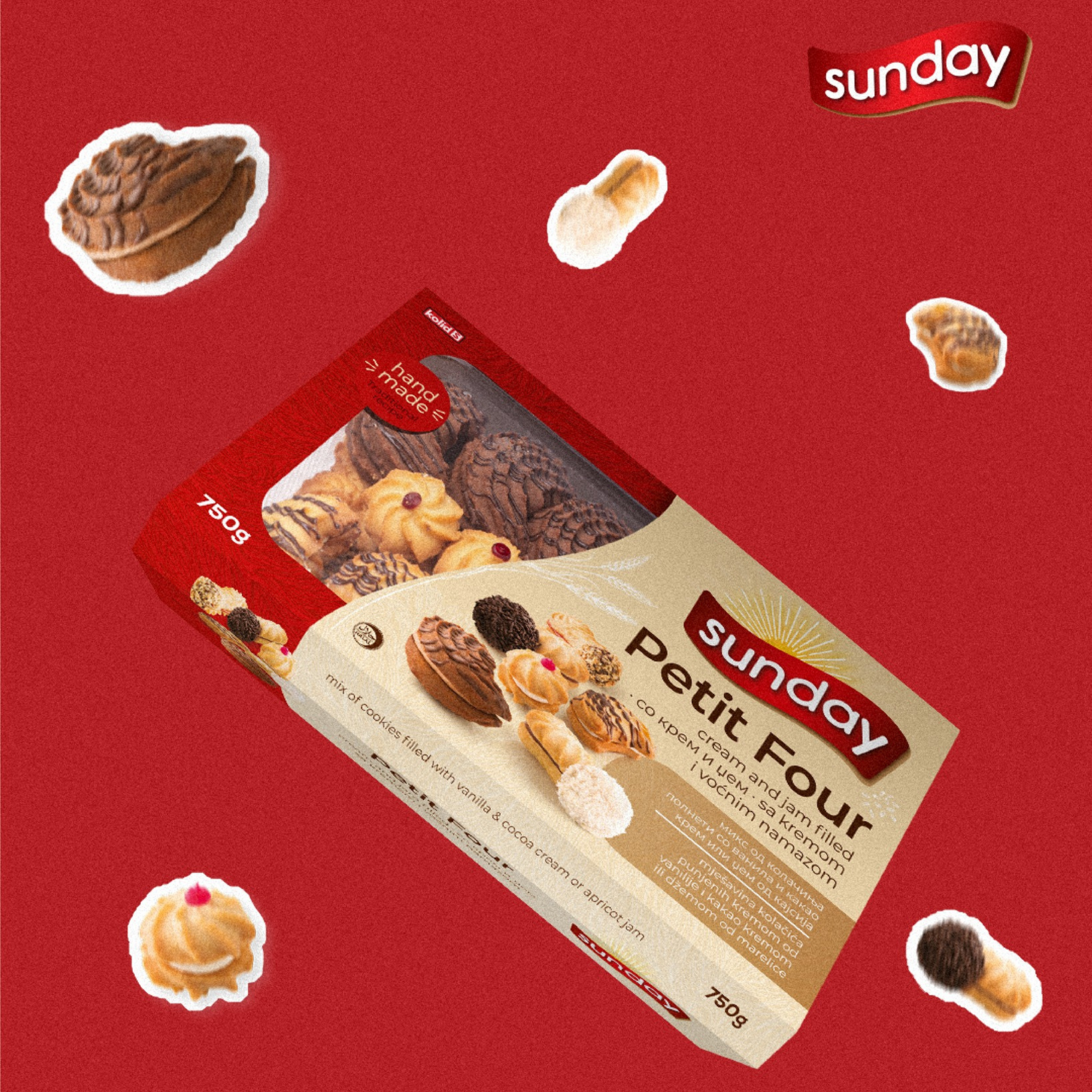 Sunday Petit four | Sitni kolači 750g