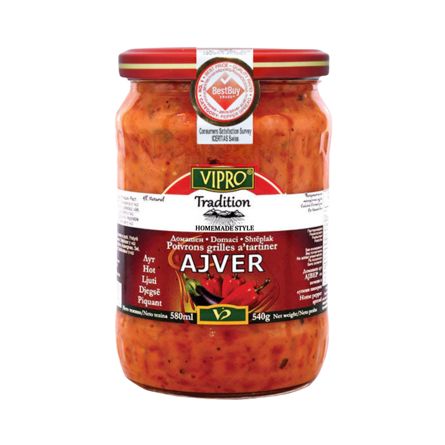 Vipro Ajvar hot | Ajvar ljuti 540g - Magaza Online