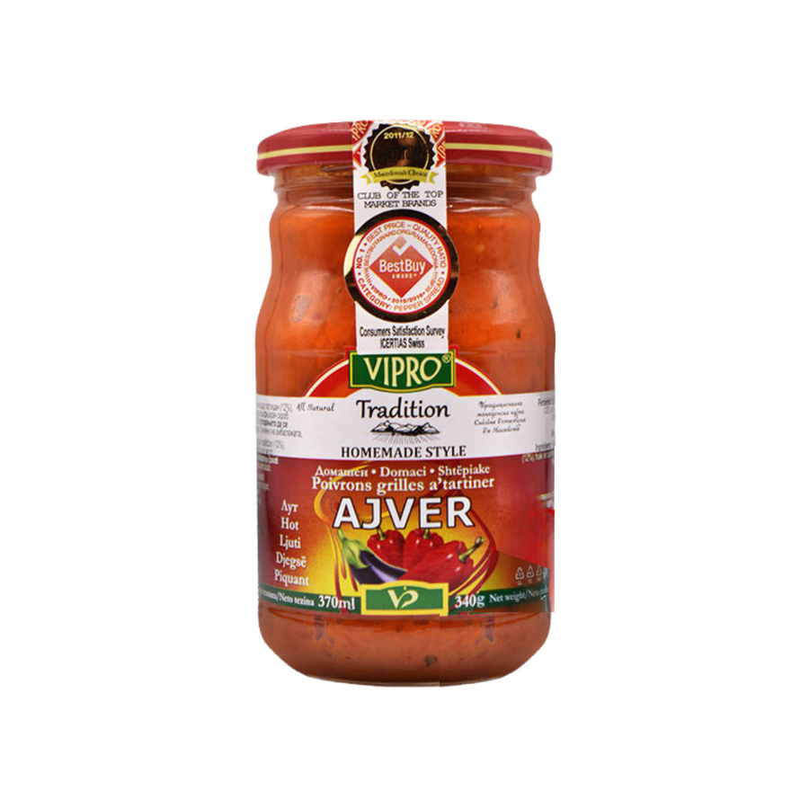 Vipro Ajvar hot | Ajvar ljuti 340g - Magaza Online