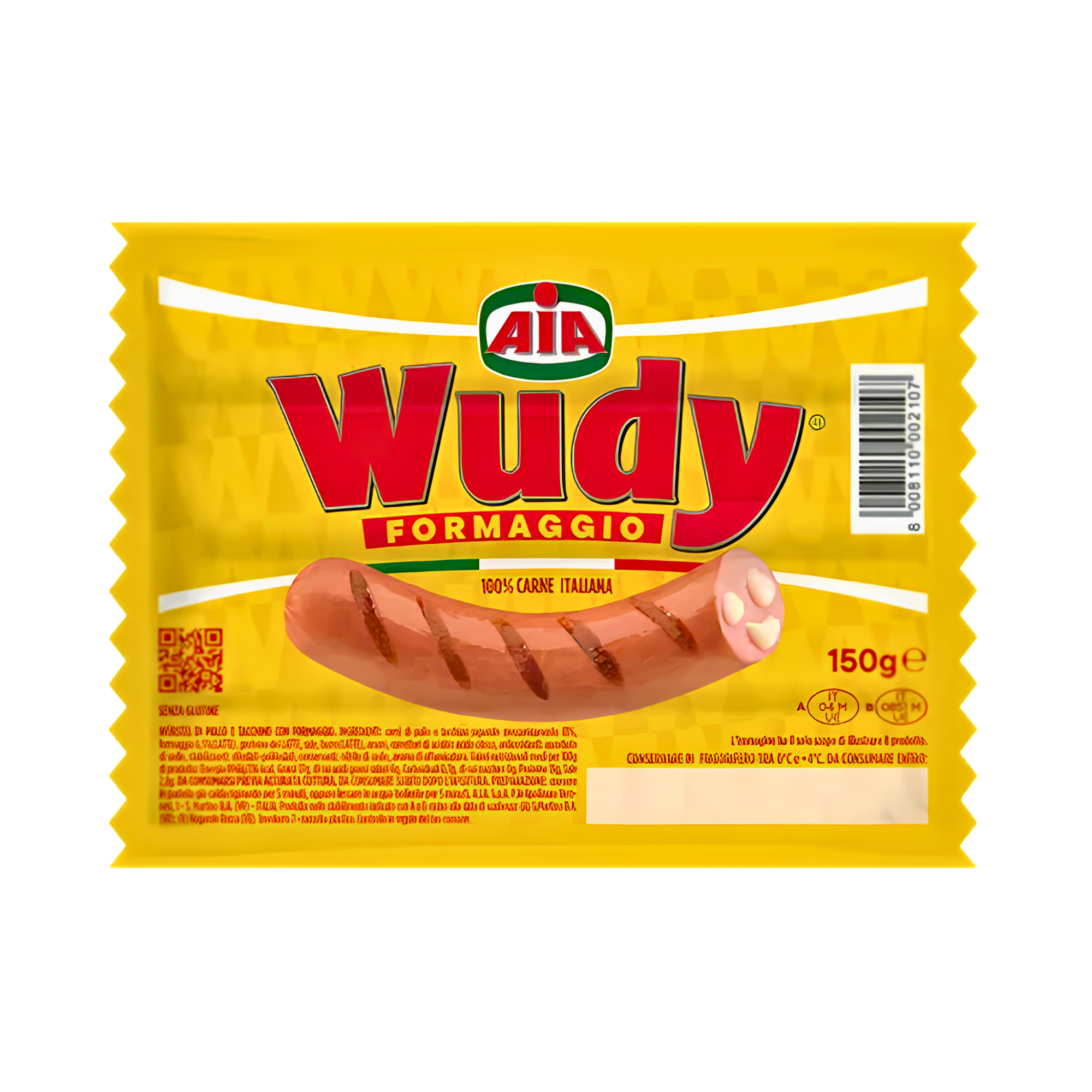 Wudy Hot dogs with cheese | Hrenovke sa sirom 150g
