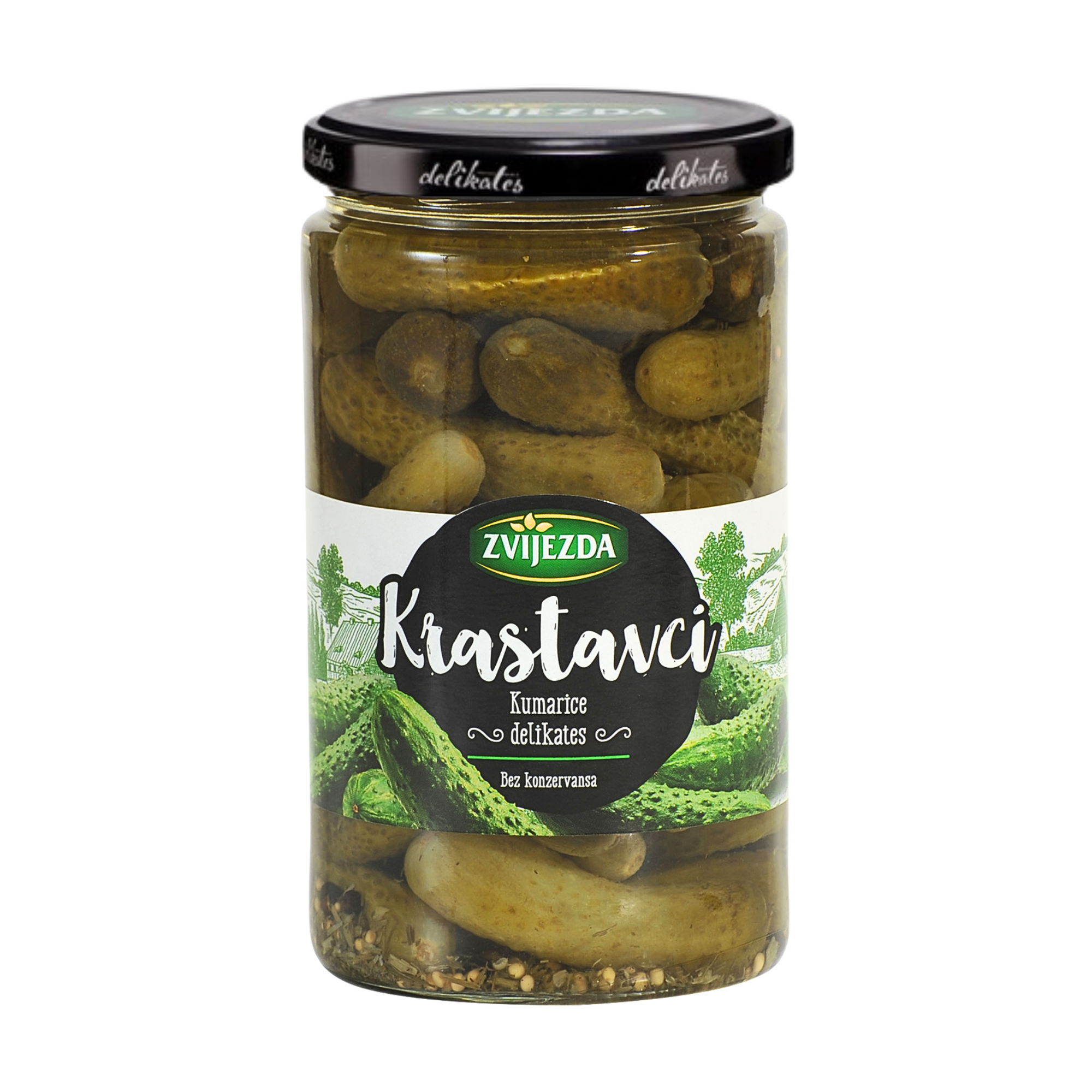 Zvijezda Gherkins | Kiseli krastavci 670g