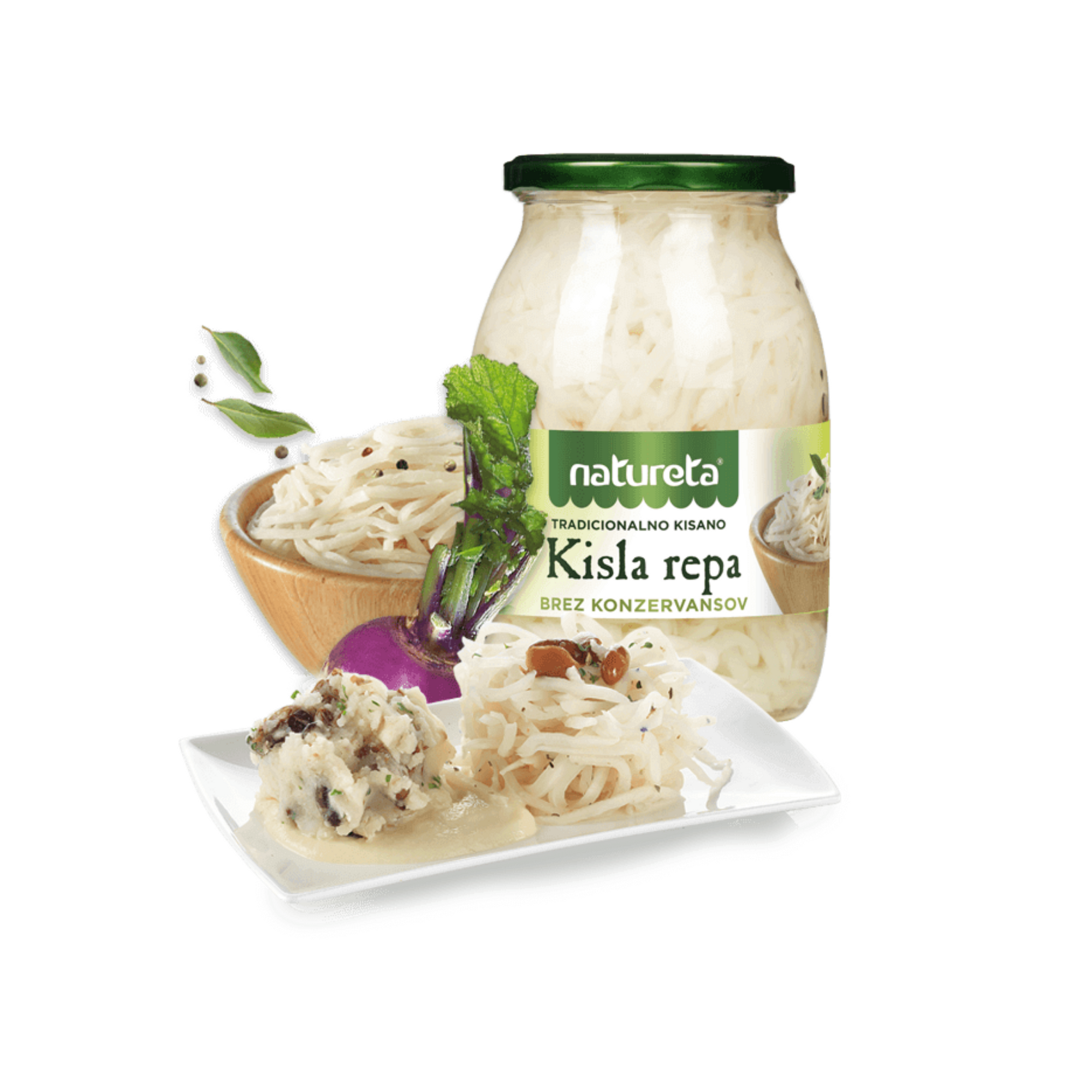 Natureta Pickled turnip | Kisla repa 1kg