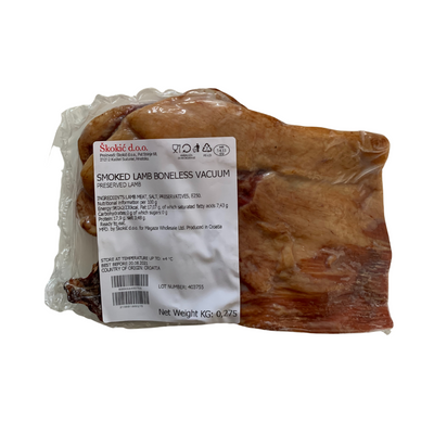 Dalmatinka Škokić Smoked boneless lamb Halal | Dimljena jagnjeća stelja Halal kg