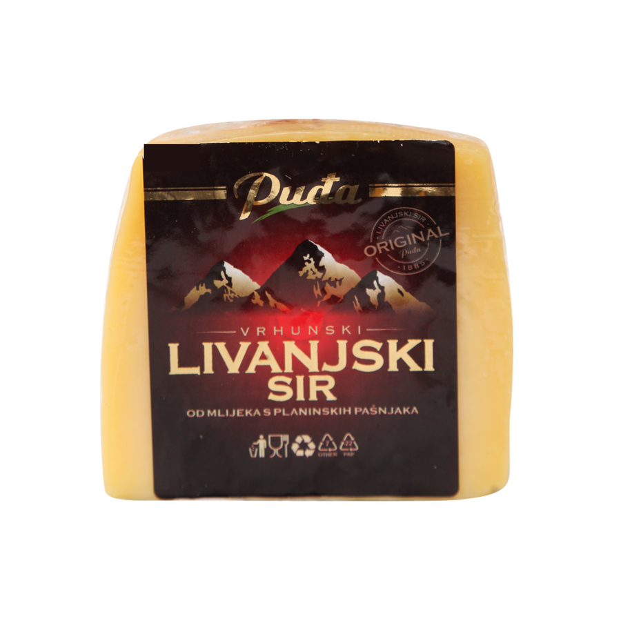 Puđa Livno cheese | Livanjski sir kg - Magaza Online