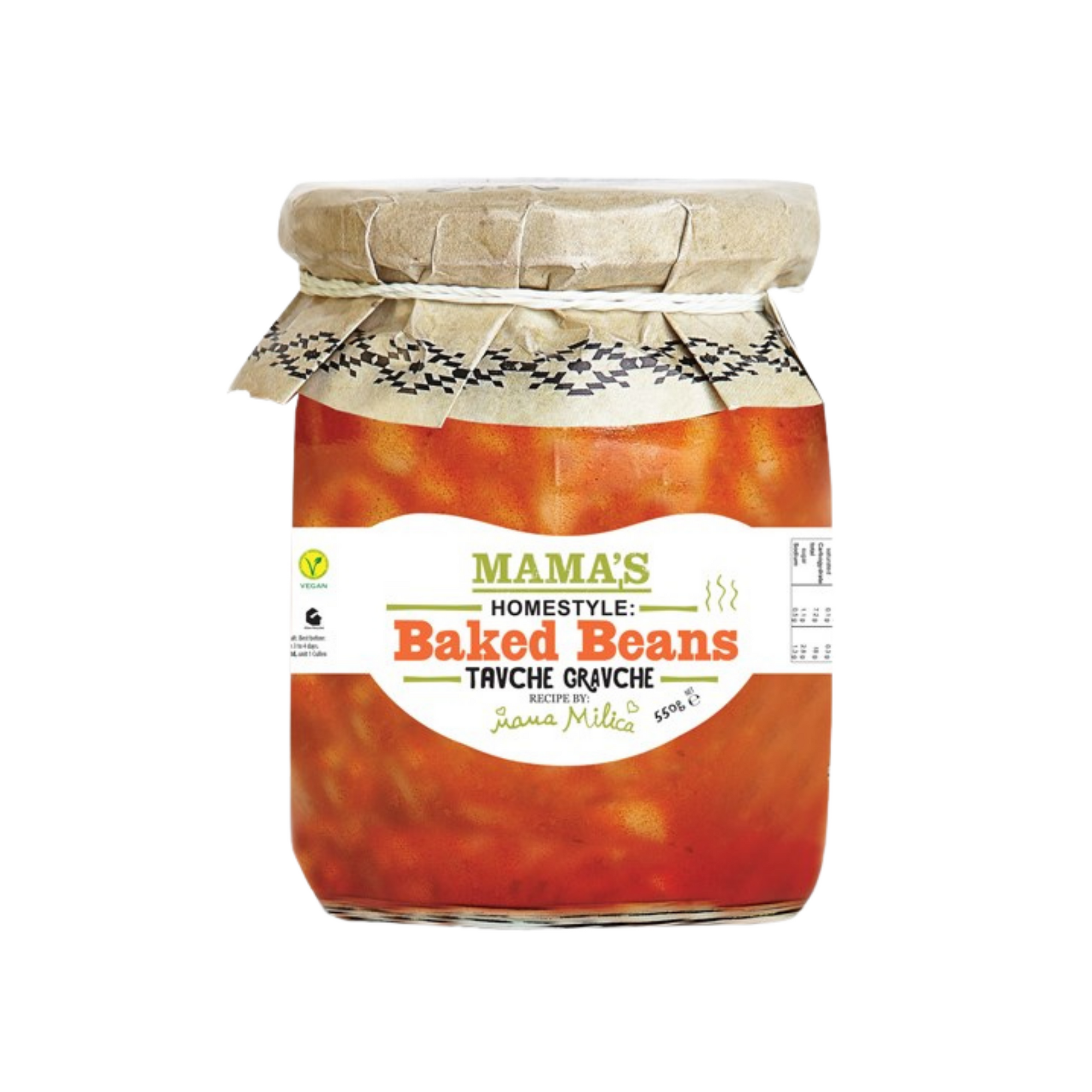 Mama’s Baked beans | Tavče gravče 550g - Magaza Online