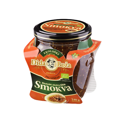 Dida Boža Organic fig extra jam | Ekološki ekstra džem od smokava 240g