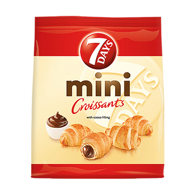 7 Days Mini croissants with cocoa filling | Mini kroasani sa kakao punjenjem 185g