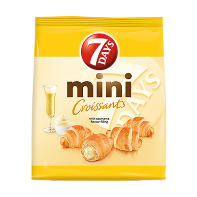 7 Days Mini croissants with spumante filling | Mini kroasani sa spumante punjenjem 185g