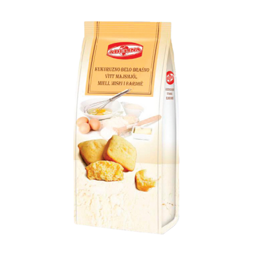 Adelina White corn flour | Kukuruzno belo brašno 1kg - Magaza Online