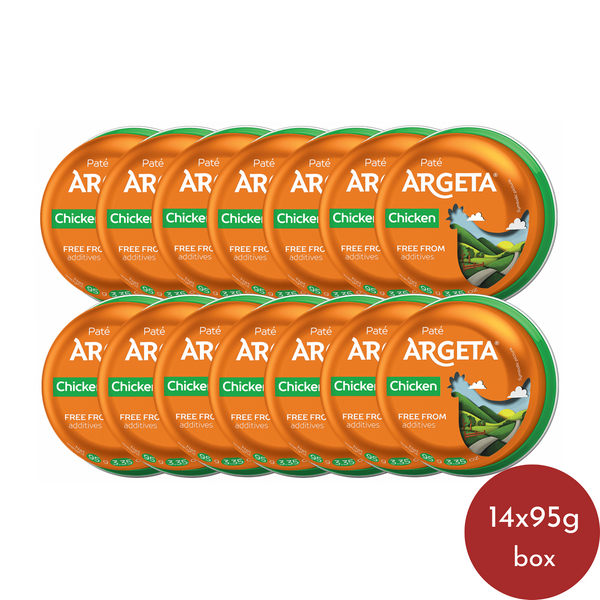 Argeta Chicken pâté original Kokošja pašteta original 14x95g Magaza Online