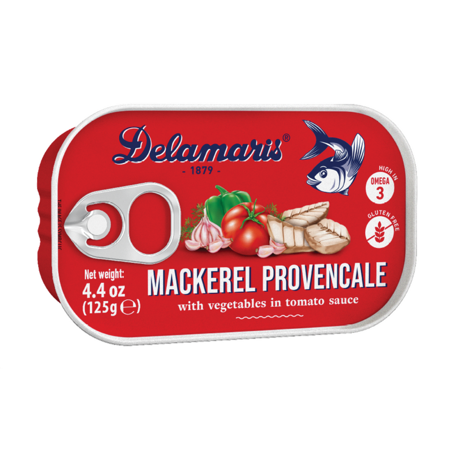 Delamaris Mackerel Provencale | Skuša Provencale 125g