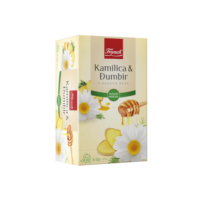 Franck Camomile & ginger tea | Kamilica i đumbir čaj 40g