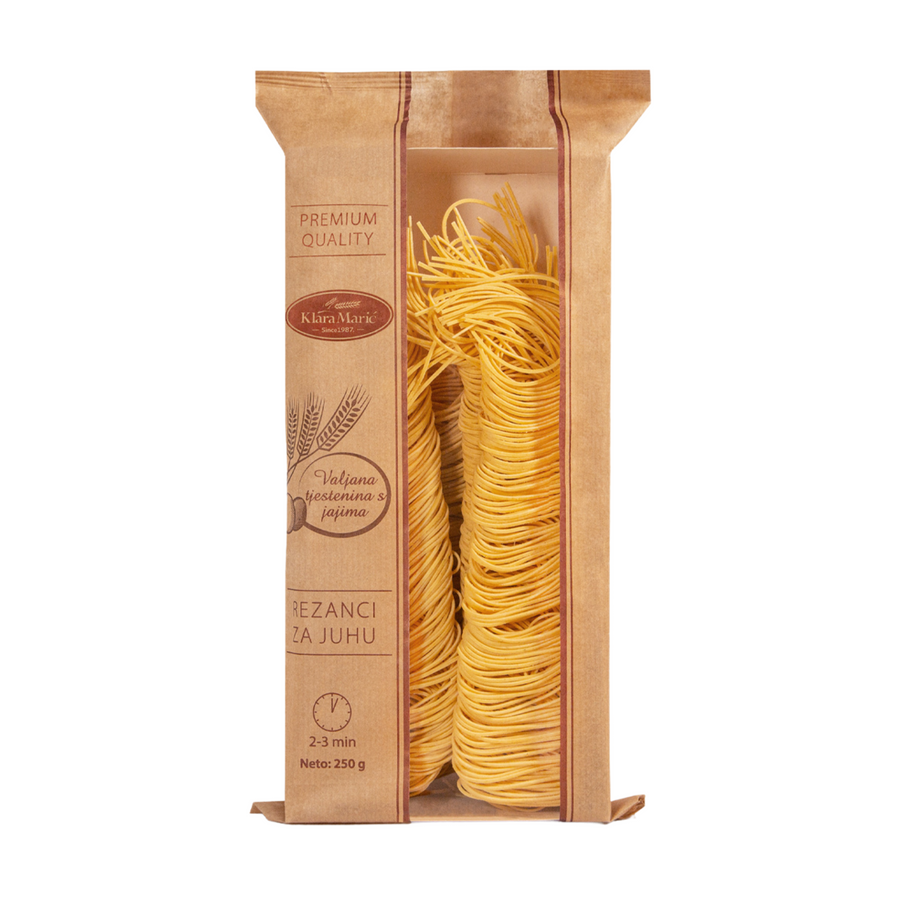 Klara Marić Soup noodles | Rezanci za juhu 250g - Magaza Online