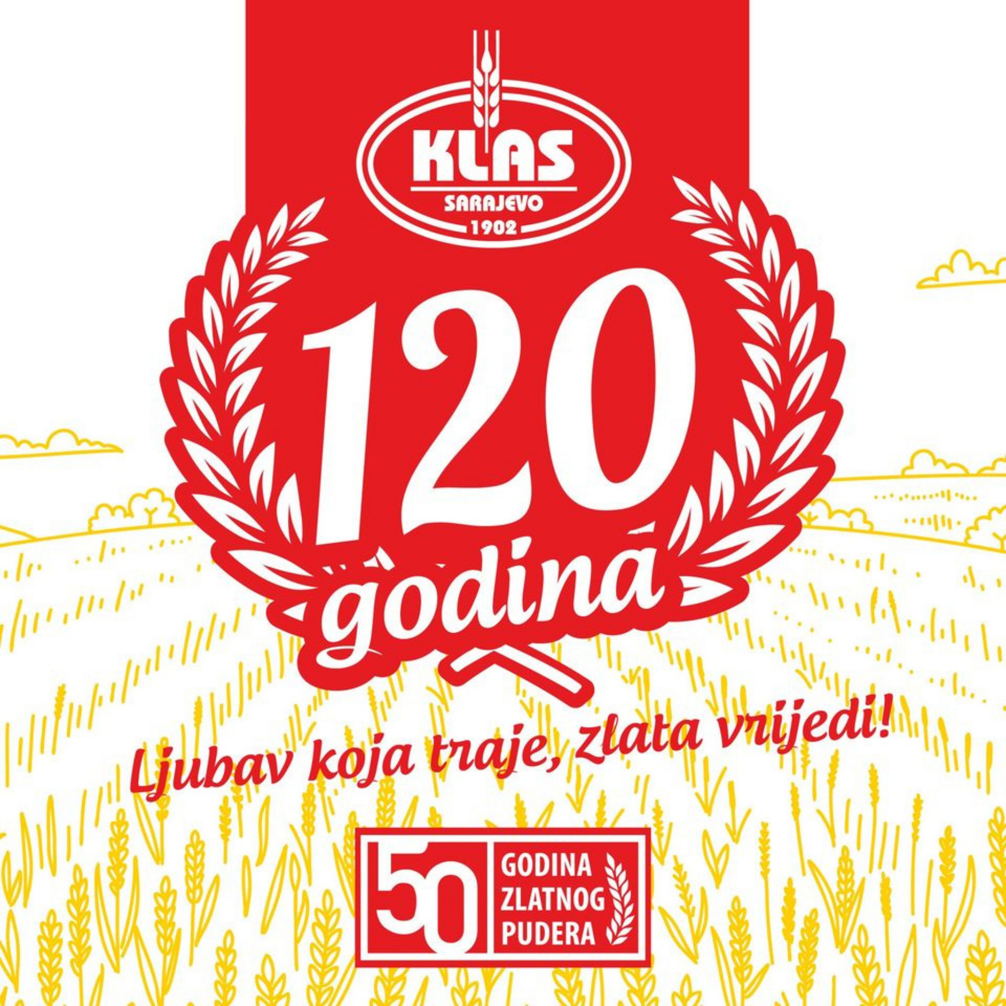 Klas Flour T-400 | Brašno Zlatni puder 2x5kg
