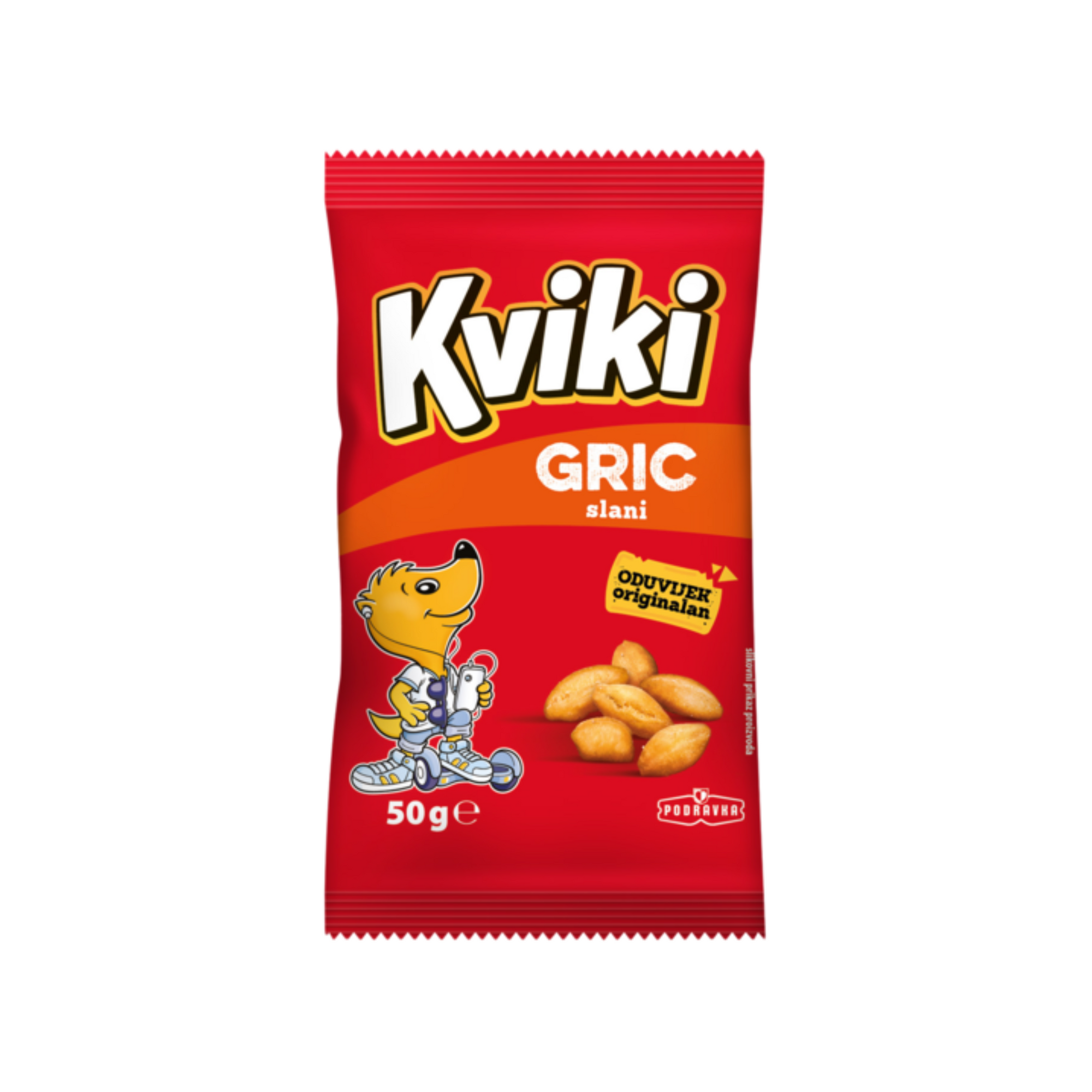 Podravka Kviki gric salted snack | Kviki gric slani 50g - Magaza Online