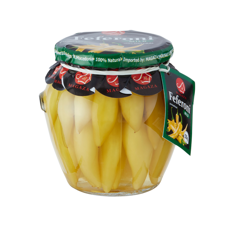 Feforoni Magaza Pickled mild chilli peppers | Feferoni blagi 530g