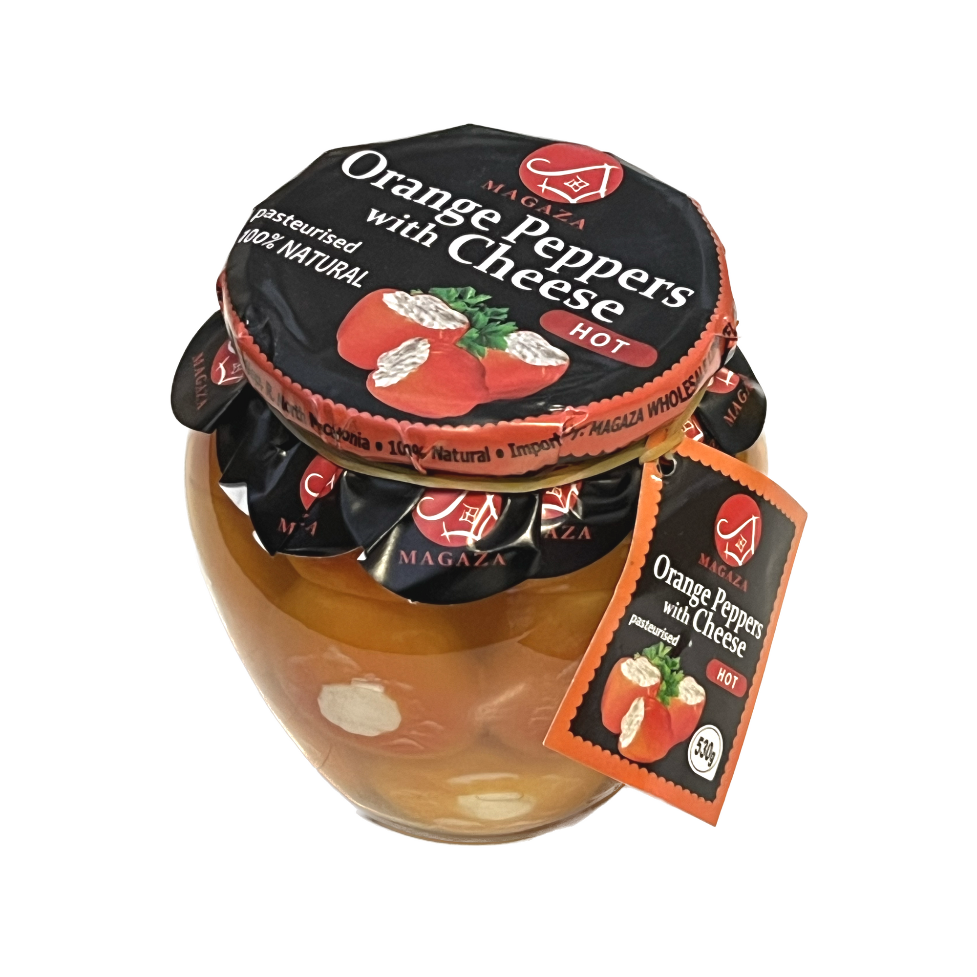 Magaza Orange spicy peppers with cheese | Narandžaste ljute paprike sa sirom 530g