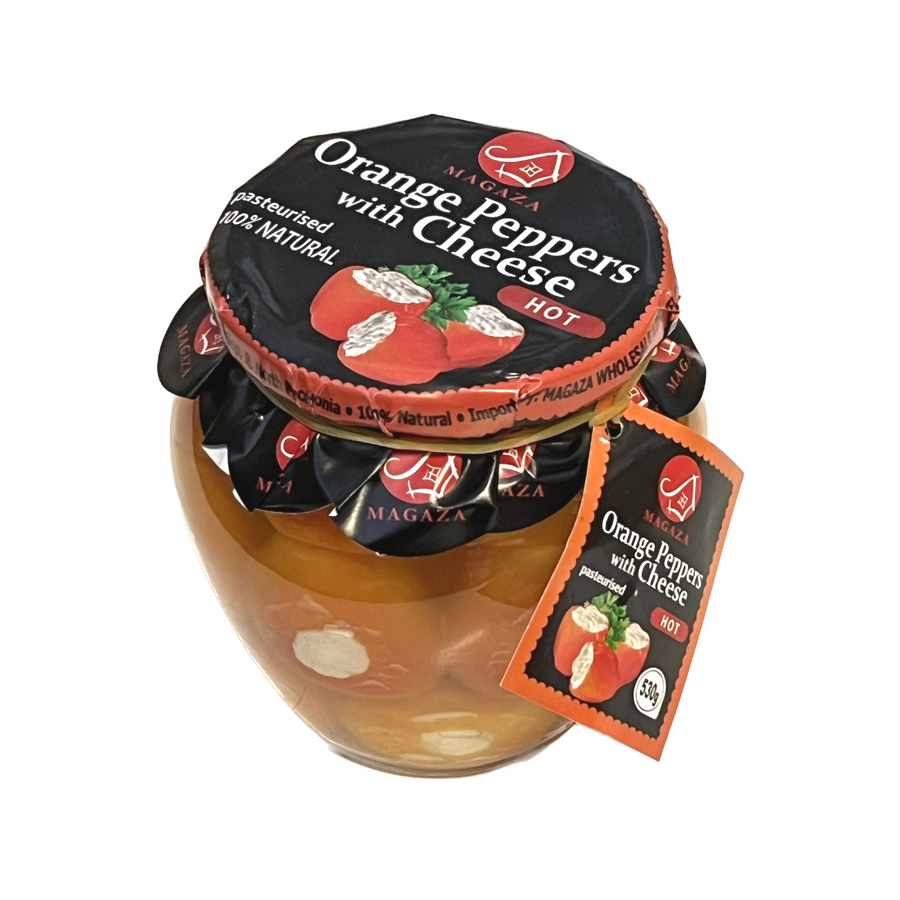 Magaza Orange spicy peppers with cheese | Narandžaste ljute paprike sa sirom 530g