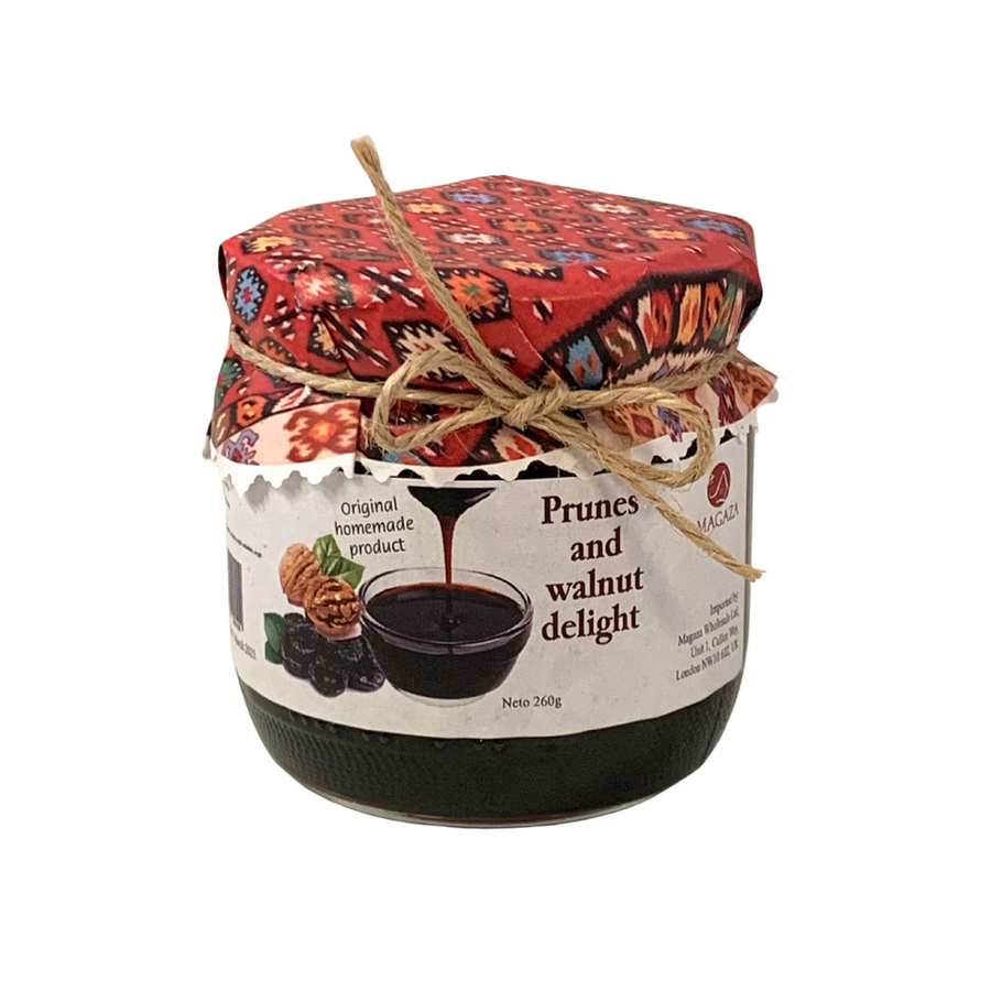 Magaza Homemade prunes & walnut delight | Domaće slatko od suhih šljiva i oraha 260g - Magaza Online