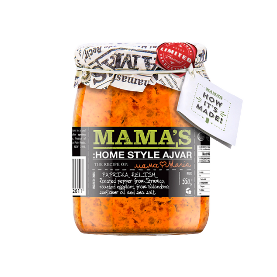 Mama’s Home style ajvar mild | Domaći ajvar blagi 550g