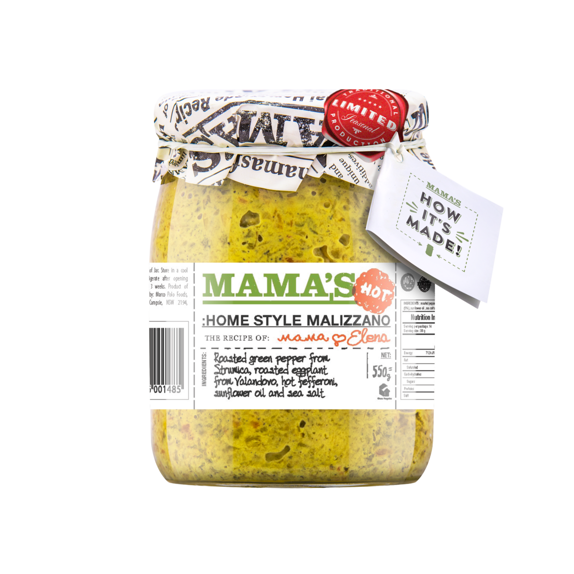 Mama’s Home style malizzano hot | Domaći malidžano ljuti 550g