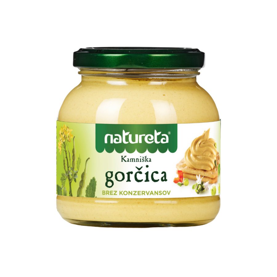 Natureta Mustard | Kamniška gorčica | Senf 290g