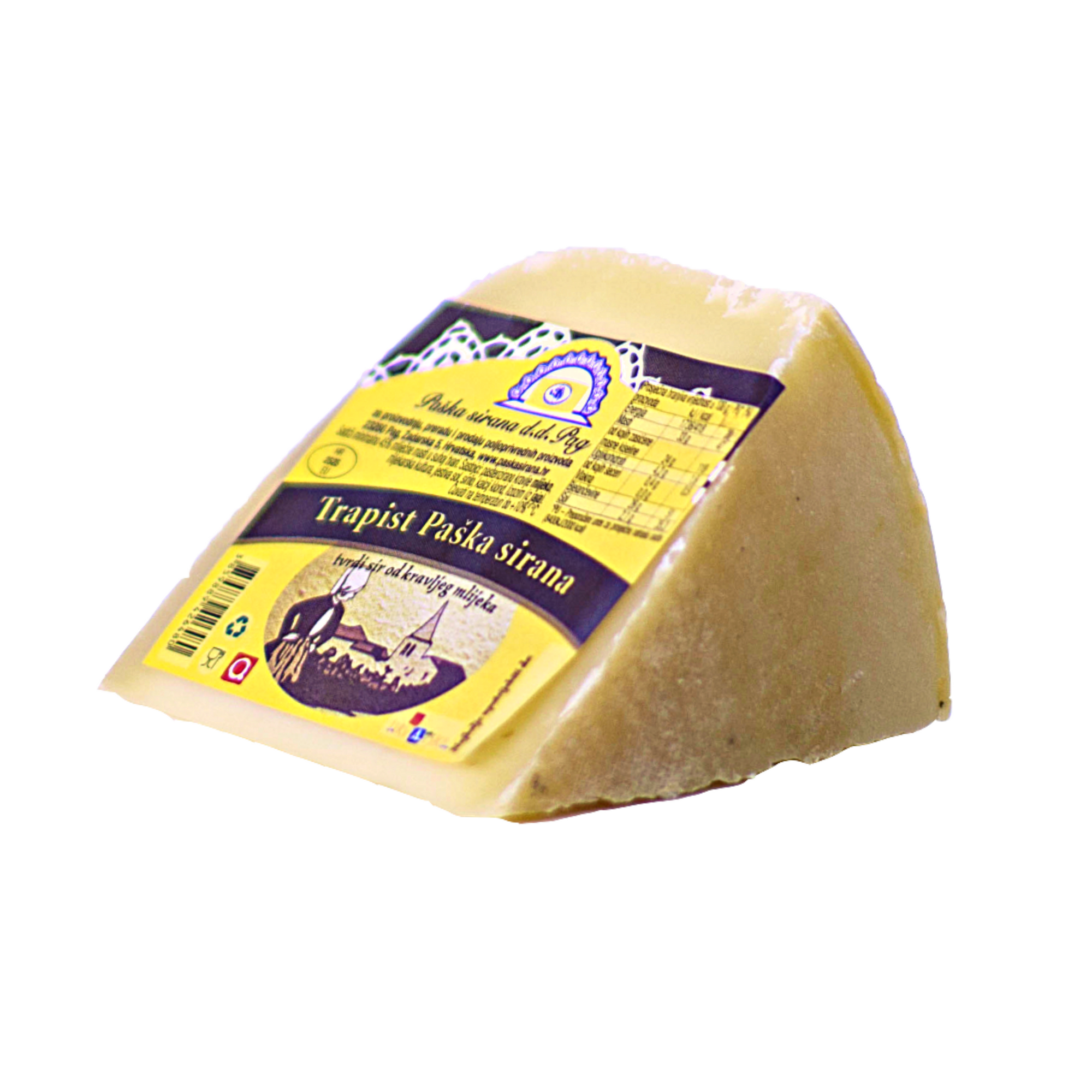 Paška sirana Trapist cheese | Trapist sir kg - Magaza Online