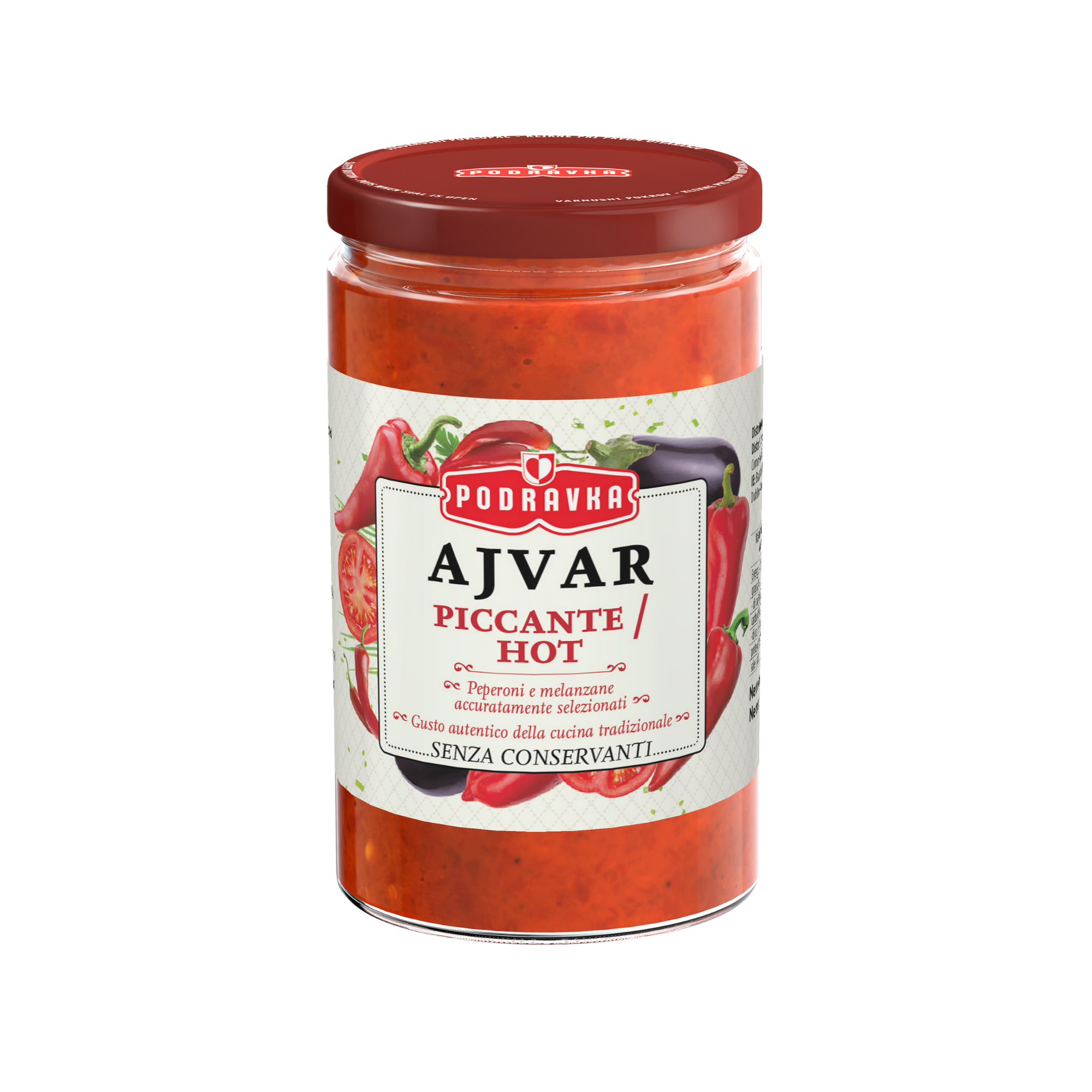 Podravka Ajvar hot | Ajvar ljuti 350g