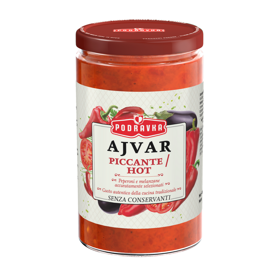 Podravka Ajvar hot | Ajvar ljuti 690g - Magaza Online