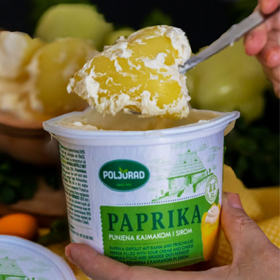 Poljorad Peppers with kajmak & cheese | Paprika punjena kajmakom i sirom 500g