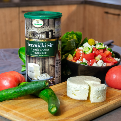 Poljorad Travnik white cheese | Travnički beli sir 800g