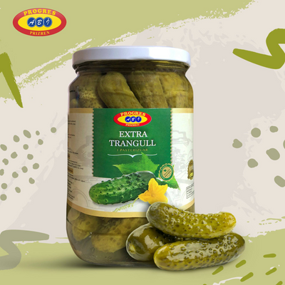 Progres Extra gherkins | Ekstra kiseli krastavci 680g