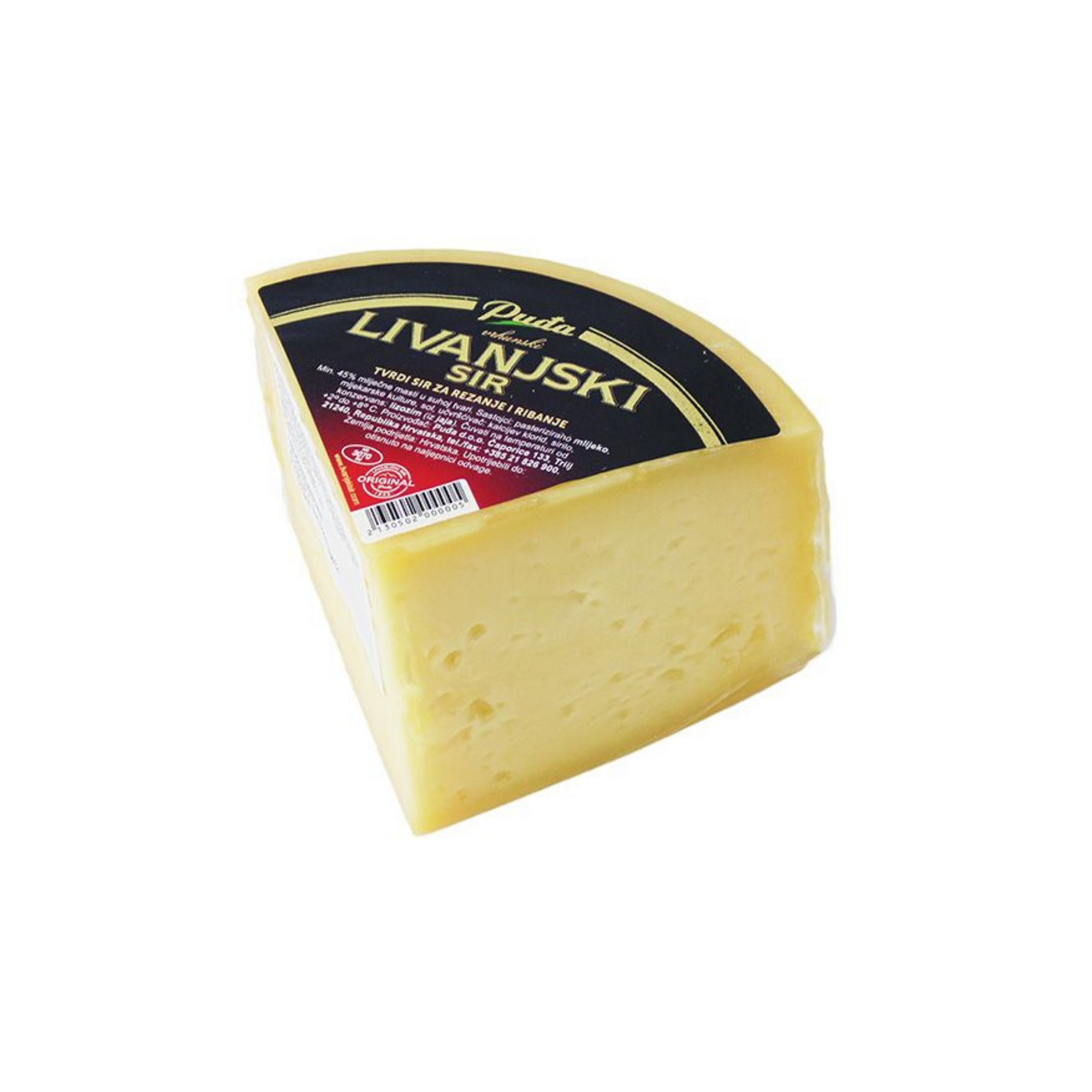 Puđa Cheese from Livno | Livanjski sir kg - Magaza Online