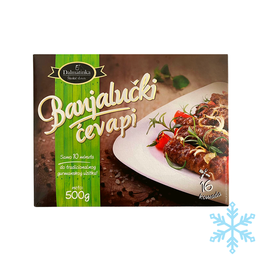 Dalmatinka Škokić Cevapcici Banja Luka | Ćevapčići Banja Luka 500g - Magaza Online