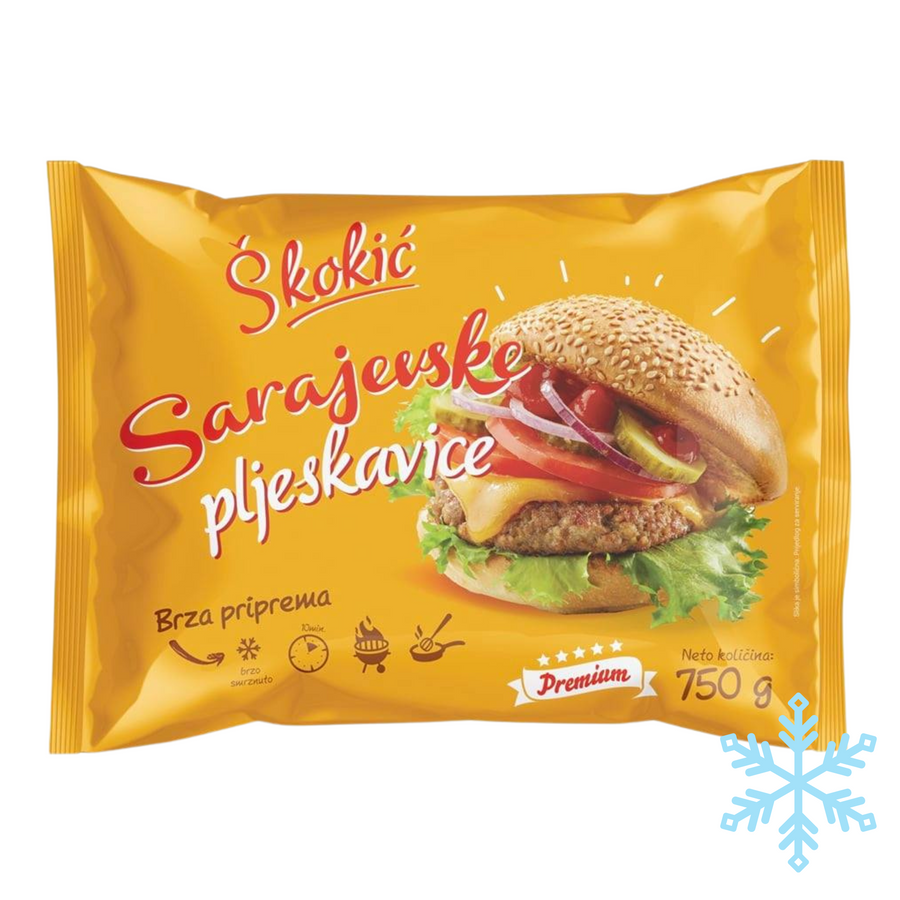 Dalmatinka Škokić Burgers Sarajevo | Sarajevske pljeskavice 750g