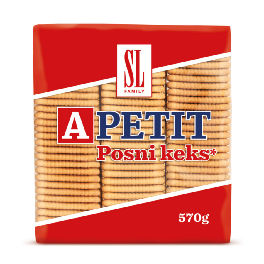 Swisslion Apetit vegan biscuits | Apetit posni keks 570g - Magaza Online